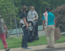 keffiyeh-stroller-blue-shirt
