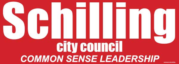 Rob Schilling's 2002 and 2006 campaign slogan