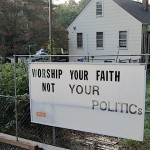 Big Worship Sign