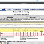 31Jan14 Brownsville 3rd grade history SOL results