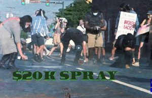 Paint the town: 3 of 4 Charlottesville spray-paint vandals remain at-large