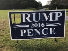 1000 Words: Trump signs vandalized in Fluvanna County