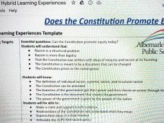School Daze I: Albemarle County Government Schools indoctrinate that US Constitution is racist
