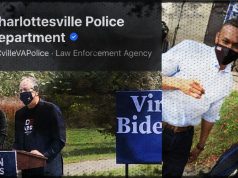 Tangled Webb: Charlottesville Police Chief Brackney attends Democrat political rally on-duty?