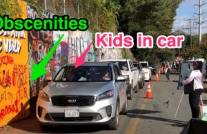 Hallo-weenies: CHS-CPD candy handout subjects kids to graphic graffiti