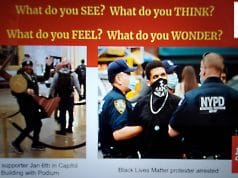 1000 words: Partisan political cram-down in Albemarle County middle school