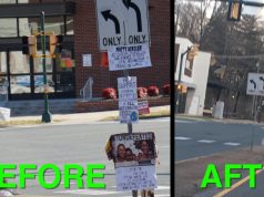 Bye-bye Barker: Barracks Road traffic hazard disappears following Schilling report