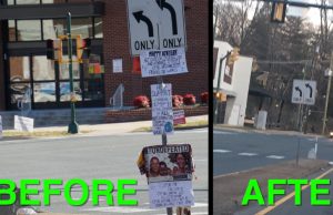 Bye-bye Barker: Barracks Road traffic hazard disappears following Schilling report