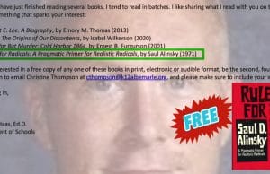 Marxist madness: Albemarle Superintendent Haas offers free copies of Alinsky’s “Rules for Radicals”