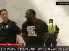 Insurrection: Bellamy arrested in DC Senate Building for “illegal demonstration”