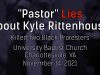 Crooked cross: Charlottesville “pastor” lies about Kyle Rittenhouse (twice) in Sunday sermon