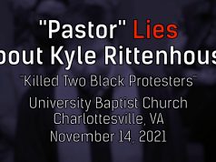 Crooked cross: Charlottesville “pastor” lies about Kyle Rittenhouse (twice) in Sunday sermon