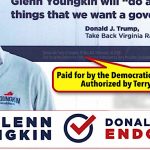 Youngkin McAuliffe Trump mailer