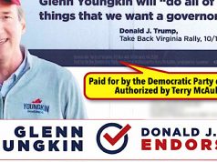 1000 words: Deceptive McAuliffe, Democrat Party last-minute dirty trick backfires