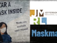 Maskmania II: Northside library’s Orwellian face-diaper signage freak-out