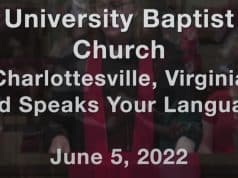 1000 words: University Baptist Church celebrates “Pride” from the pulpit