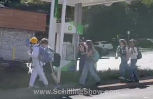 VIDEO: Student walkout at Buford Middle School