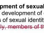 sexual identity