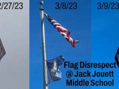 1000 words: Albemarle’s Jack Jouett Middle School disrespects the American Flag