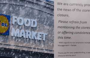 1000 words: Lidl employees struggle while “processing” store’s closure Lidl employees struggle following store closure announcement
