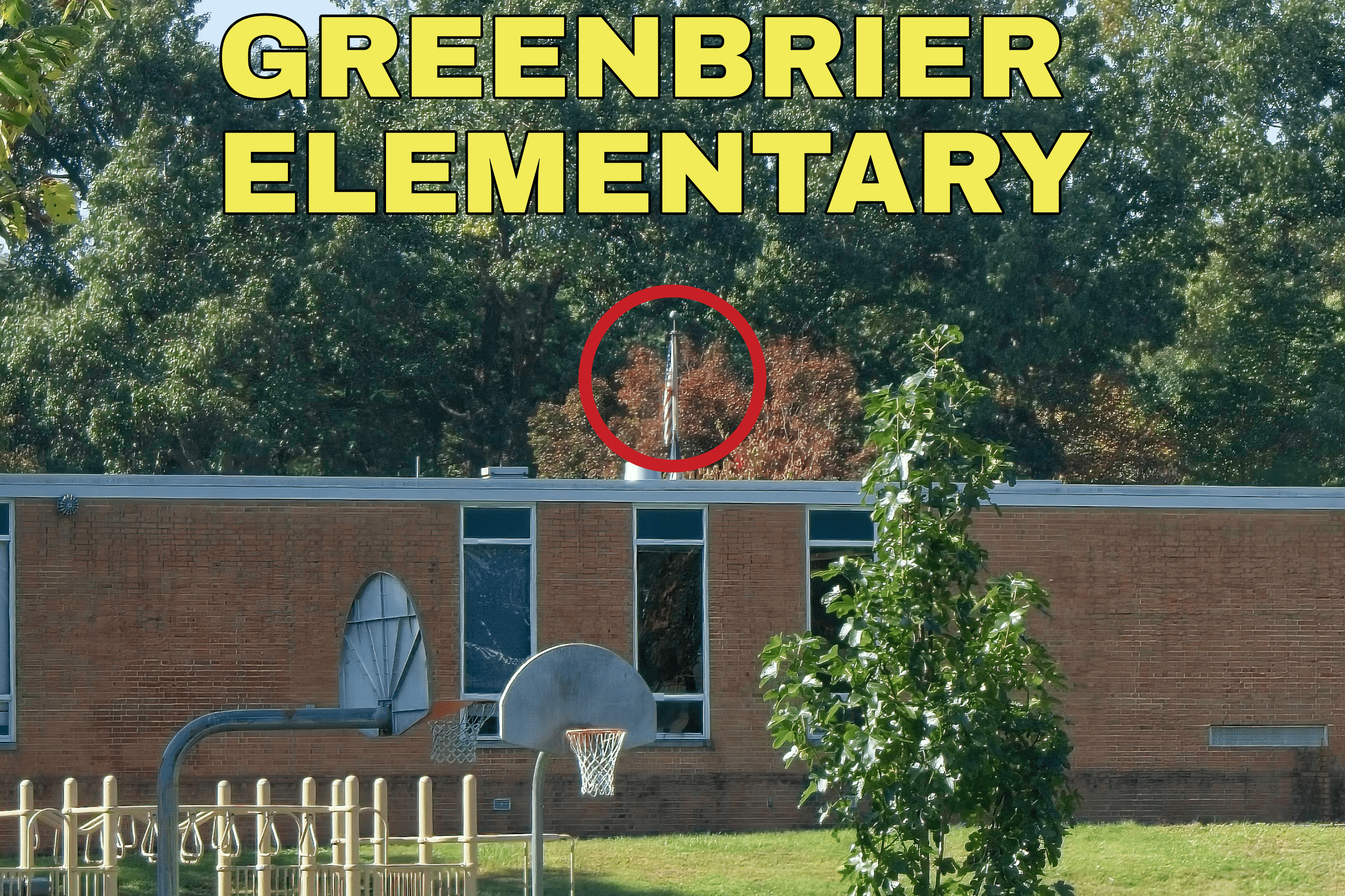 Greenbrier Elementary flag order The Schilling Show