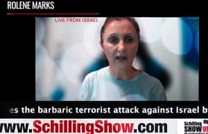 VIDEO Exclusive: Rolene Marks update LIVE from Israel 10/19/23 Rolene Marks The Schilling Show