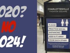 1000 words: COVID fearmongering returns to Charlottesville’s Fashion Square Mall Covid fearmongering at Fashion Square Mall Charlottesville The Schilling Show