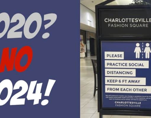1000 words: COVID fearmongering returns to Charlottesville’s Fashion Square Mall Covid fearmongering at Fashion Square Mall Charlottesville The Schilling Show