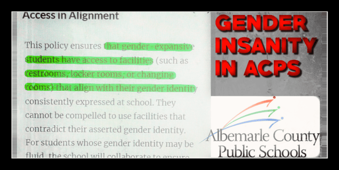 Albemarle County Public Schools radical gender-expansive policies The Schilling Show