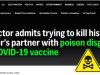 1000 words: The most ironic (and unintentionally truthful) headline of all time covid vaccine poison The Schilling Show