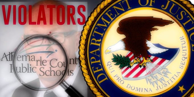 Violators Albemarle County Public Schools and DOJ The Schilling Show