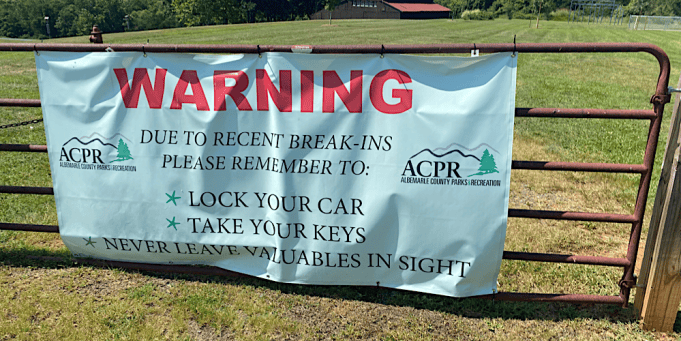 Albemarle County Darden Towe Park Crime Zone The Schilling Show