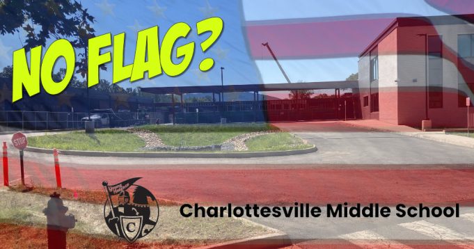 No US flag at Charlottesville Middle School: The Schilling Show
