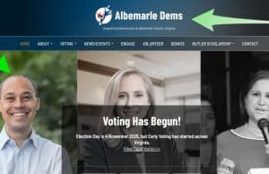 They’re with him: Albemarle Democrats feature Jay Jones on web site Jay Jones murder texts Carrie Coyer The Schilling Show