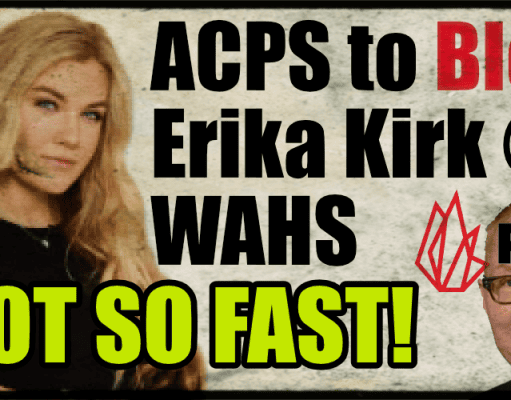 Red Hot: FIRE legally threatens ACPS over TPUSA / Erika Kirk viewpoint discrimination FIRE Erika Kirk ACPS western Albemarle TPUSA The Schilling Show