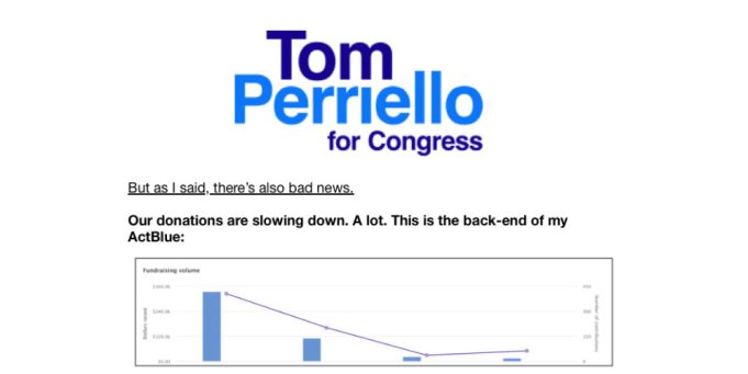 Perriello Donations Crash The Schilling Show